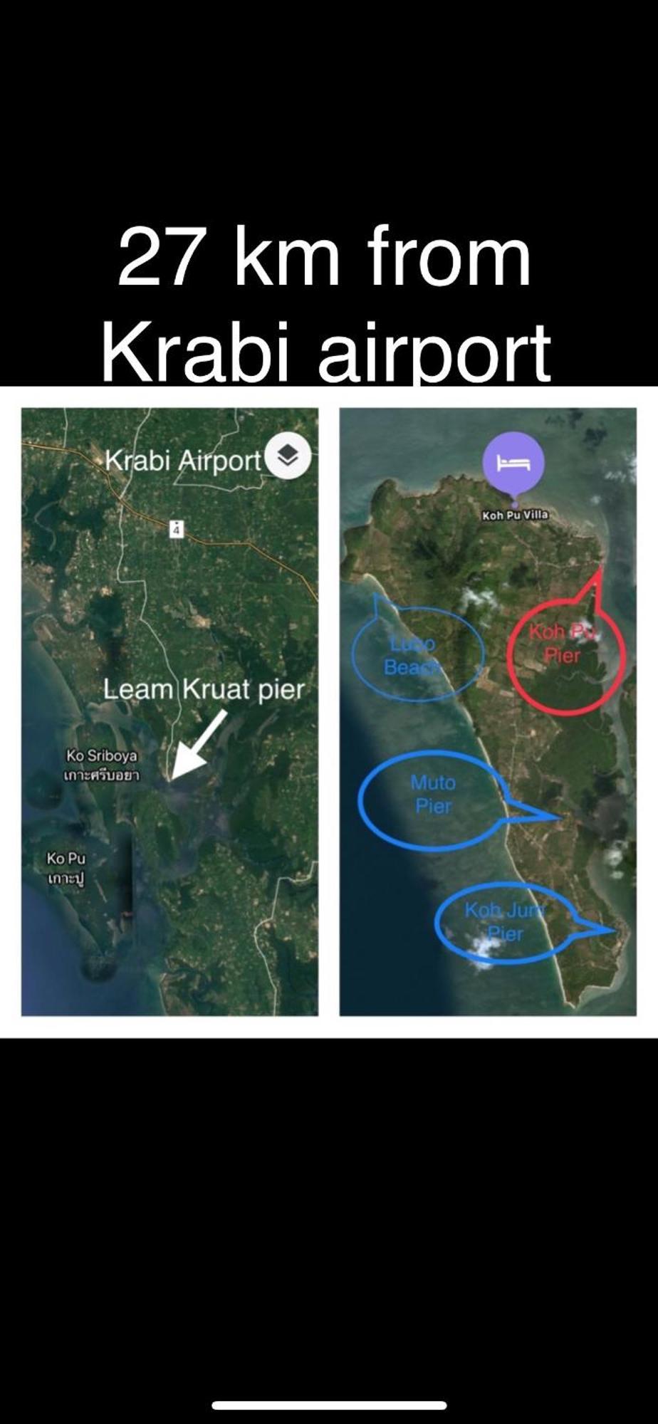 Koh Pu Villa Koh Jum Bagian luar foto